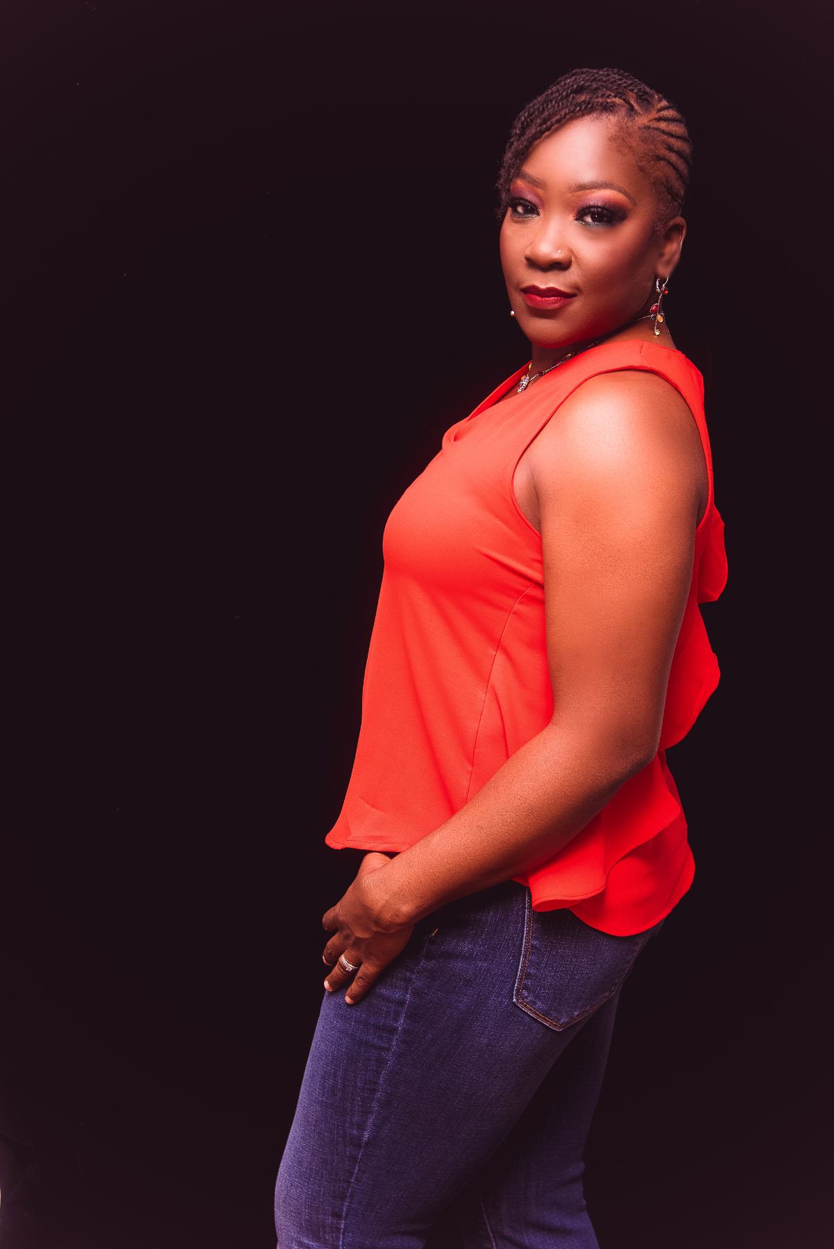 Stacey Sobers studio portrait